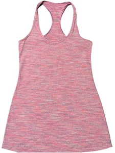 Camiseta sin mangas Lululemon Cool espalda cruzada reversible púrpura naranja jaspeado talla 2 mujer - Imagen 1 de 8