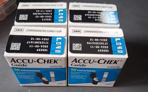 Tiras reactivas Accu Check 4x 50 unidades nuevas y en su embalaje original - Imagen 1 de 2