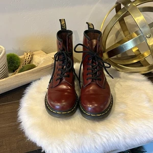 Dr. Martens 1460 Oxford Burgund Stiefeletten Damen 6 Damen 5 Herren - Bild 1 von 6