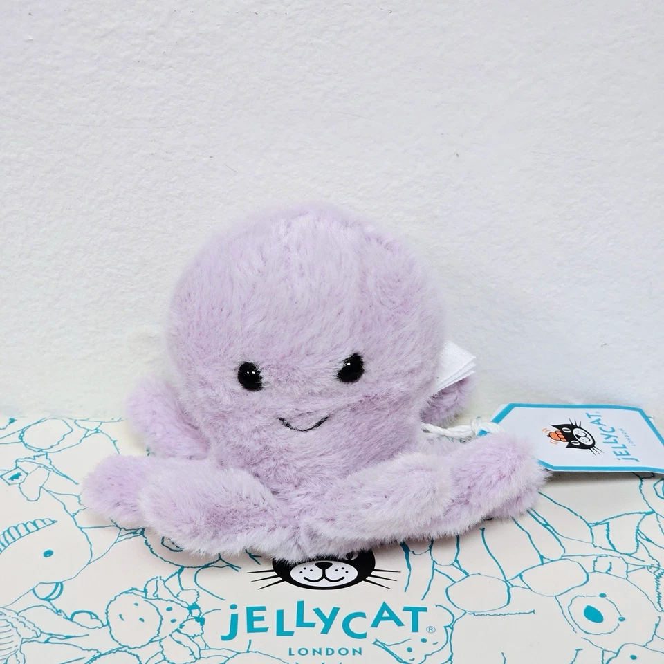 Jellycat I Am Fluffy Octopus with Tags