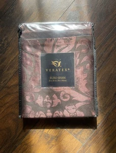 Veratex Basilla Euro Sham Nuevo 26x26 - Imagen 1 de 4