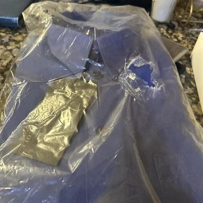 Новый с Ярлыками Kenneth Cole Мужская рубашка 15 X 32/33 Sage зеленый 100% хлопок - Изображение 1 из 2