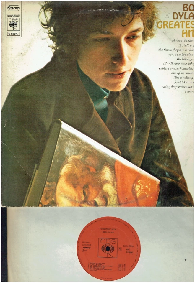 BOB DYLAN GREATEST HITS  VINYL  ALBUM 1967 - Image 1 of 2