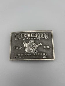 True Religion Mens Touring Belt Buckle Iconic Concert Ticket - Bild 1 von 2