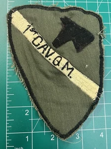 Vietnam Era US Army 1st Cavalry Quartermaster Subdued Patch - Picture 1 of 2
