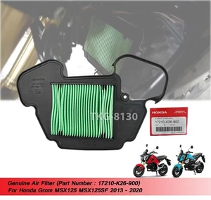 Uso filtro aria originale per Honda Grom MSX125 MSX125SF 2013 2014 2015... - Foto 1 di 10