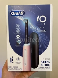 Cepillo de dientes eléctrico Oral-B iO Series 4 Luxe rosa - nuevo sellado - estuche de viaje - Imagen 1 de 2