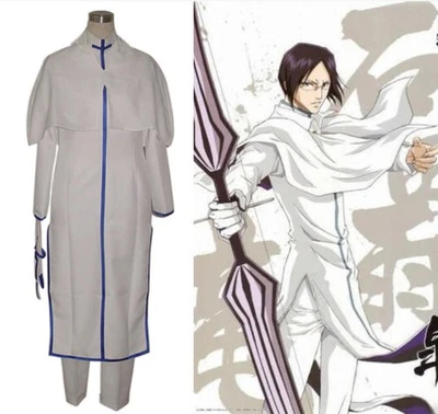 Bleach Ishida Uryuu Anime Uniforme Juegos con disfraces Disfraz Halloween Fiesta Show Venta Foto 1 de 4