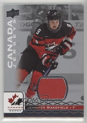 2017 Upper Deck Team Canada Juniors Canada Jerseys Jennifer Wakefield #18 - Image 1 of 2