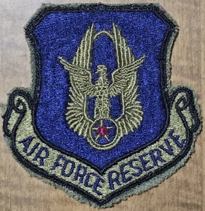 USAF AIR FORCE AFR AIR FORCE RESERVE PARCHE DE BORDE DE CORTE ANTIGUO TENUE BDU DE COLECCIÓN ORIGINAL - Imagen 1 de 4