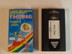 Fag Hag VHS by Troma Video Universe EXTREMELY RARE HTF OOP Lloyd Kaufman VG+ tes - Picture 1 of 2