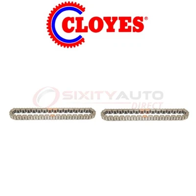 2 pc Cloyes Upper Engine Timing Chain for 2003-2015 Nissan Murano - Valve lt - Image 1 of 4