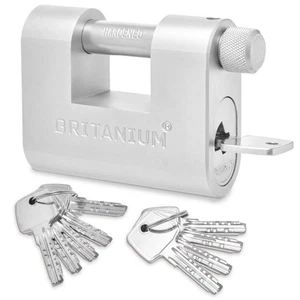 ® BRL85 Heavy Duty Lock with 10 Keys - [Weather Resistant] - [Anti Drill Cyli... - Picture 1 of 7