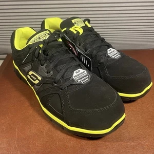 Skechers Work 4 Synergy Ekron Herrenschuhe Größe 12 schwarz Legierung Zehenschutz EH Slip - Bild 1 von 15