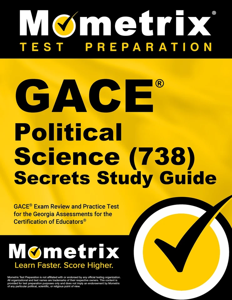 GACE Political Science (738) Secrets Study Guide - Image 1 of 1