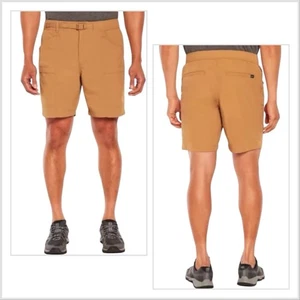 Pantalón Corto EDDIE BAUER Para Hombre Brown Sugar Ripstop Tech Pull On Talla XXL UPF 50+ $70 Precio de Venta sugerido por el fabricante - Imagen 1 de 8
