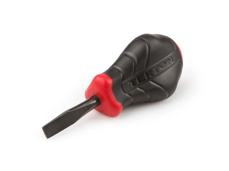 TEKTON 26621 1/4-Inch Slotted by 1-1/2-Inch Stubby Screwdriver - Image 1 of 4