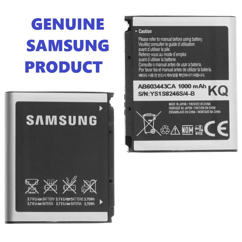 Batería para Samsung AB603443CA RMC30C1 RMC30C2 Eternity II Flight A797 Freeform2 Foto 1 de 1