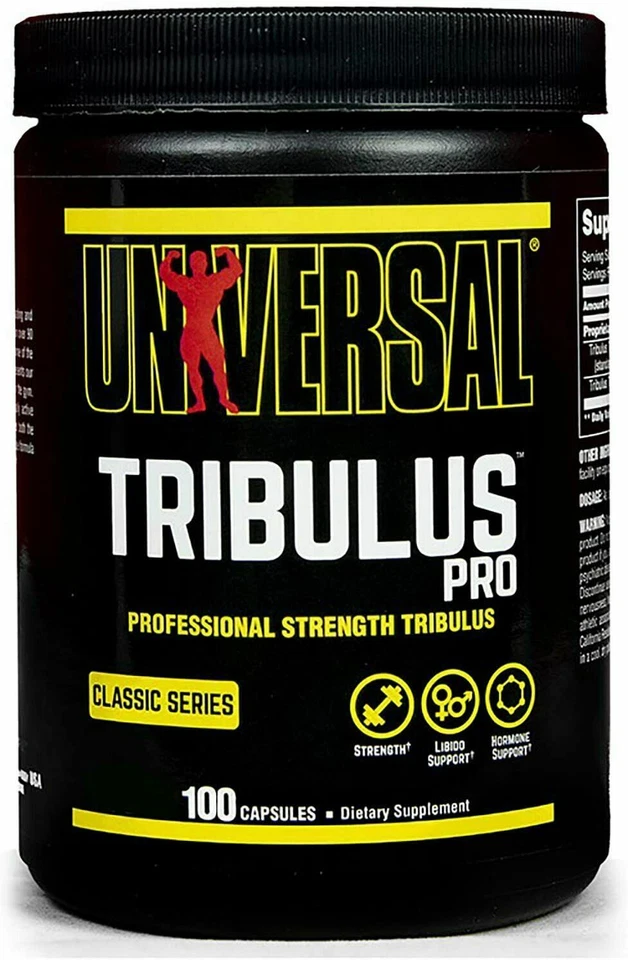 Universal Nutrition Tribulus PRO Terrestris Extract Testo Booster 100 Capules — 第 1/1 张图片