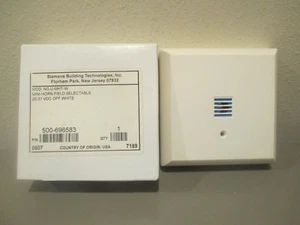 NIB, Siemens U-MHT-W, 20-31 VDC Mini Horn, Off White - Picture 1 of 3