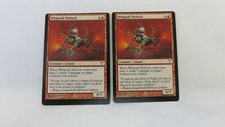 2x  WHIPTAIL MOLOCH    MTG MISPRINT MISCUT ERROR DISSENSION OFF CENTERED MAGIC