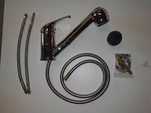 Single Lever Mixer Pezzi Tap Extendable Shower Combo - Picture 1 of 4