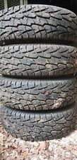 Daihatsu Fourtrack wheels and tyres 31x10.5 xR15