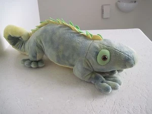 Kohl Green Yellow IGUANA 18" Lizard Plush Stuffed Animal  - Picture 1 of 4