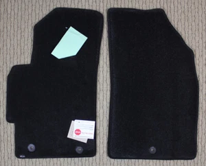 Ebony Lloyd Luxe Carpet 2pc Front Floor Mats for 2013-2017 Chevrolet Spark - Picture 1 of 1