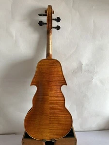 4/4 violin solid flamed maple back spruce top hand carved nice spund K1509 - Picture 1 of 7