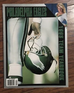 🏉PHILADELPHIA EAGLES 1993 TEAM YEARBOOK Randall Cunningham 👍EX Condition - Picture 1 of 2