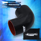 2.25" 57Mm 90 Degree Angle Elbow 3Ply Silicone Coupler Turbo Hose Piping Intake