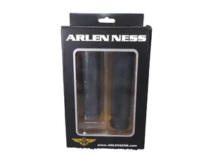 Arlen Ness 07-336 Red Fusion Knurled Hand Grips for Harley Cable Op Throttle - Picture 1 of 6