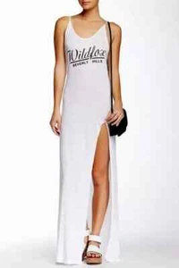 Wildfox Beverly Hills Clean White Maxi Dress Size Medium $148 - Picture 1 of 2