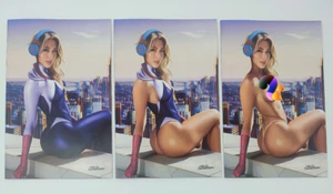 SET of 3: Cool Comics Gallery Exclusive Spider-Gwen Rocha Virgins Covers NM - Picture 1 of 7