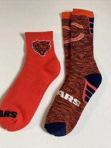 2 PAAR SET! Chicago Bears Socken für Erwachsene - groß hochwertig neu kostenloser Versand C4 - Bild 1 von 4