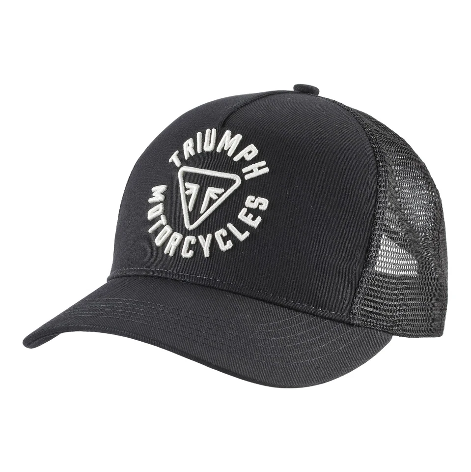 GORRA DE TRIUMPH GENUINA TRIUMPH TAYLOR GORRA GORRA DE CAMIONERO ADULTO TALLA ÚNICA NEGRA Foto 1 de 1