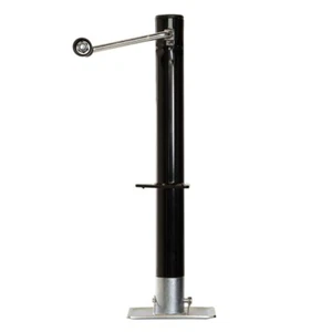 Side-Wind Trailer Jack w/ 5000LB Capacity A-Frame, 14 4/5" Travel, Powder Coated - Picture 1 of 12
