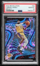 2022-23 Panini Revolution Impact 101/149 LeBron James #58 PSA 10 GEM MT