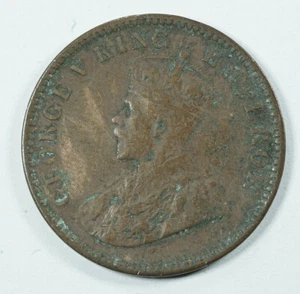 Moneda India Britanica 1/4 Anna 1934 Jorge V | World Coins - Imagen 1 de 2