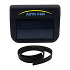 Auto Window Ventilation System Portable Rubber Strip Outdoor Car Solar Panel Fan