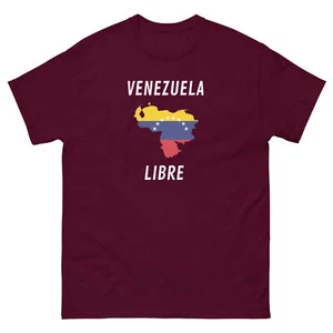 Venezuela Libre Unisex T-Shirt - Picture 1 of 13