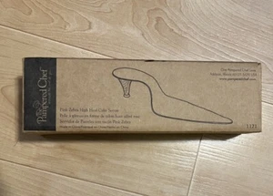The Pampered Chef High Heel Zebra Cake Server Magnetic Heel - Picture 1 of 3