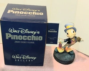 Jiminy Cricket Markrita box & pin 2000 MIB Walt Disney's Gallery Pinocchio - Picture 1 of 7
