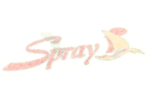 Original Nissan Spray Arranque Pegatina Trasero Para 1994 Sunny Edición Especial - Imagen 1 de 1