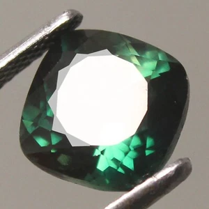 Natural 3.90 Ct Certified Green Tsavorite Garnet 9x9 MM Cushion Unheated Gems - Picture 1 of 6