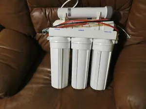 5 Stage Reverse Osmosis Drinking Water Filter RO System Home Purifier Used USA - Picture 1 of 6