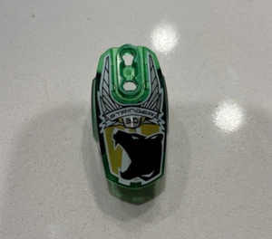 Lego 90639pb009 Size 5 Armor Bionicle Trans Green with Rocka Gold Lion print - Picture 1 of 3