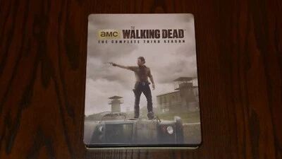 Walking Dead Third Season (Blu-ray, 5-Disc, 2013) Target Jumbo Steelbook - Image 1 of 4