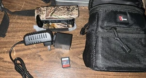 JVC HD Everio GZ-E300WU CAMO Design Camcorder 1080P Bundle Charger/32gb SD/Case - Picture 1 of 10